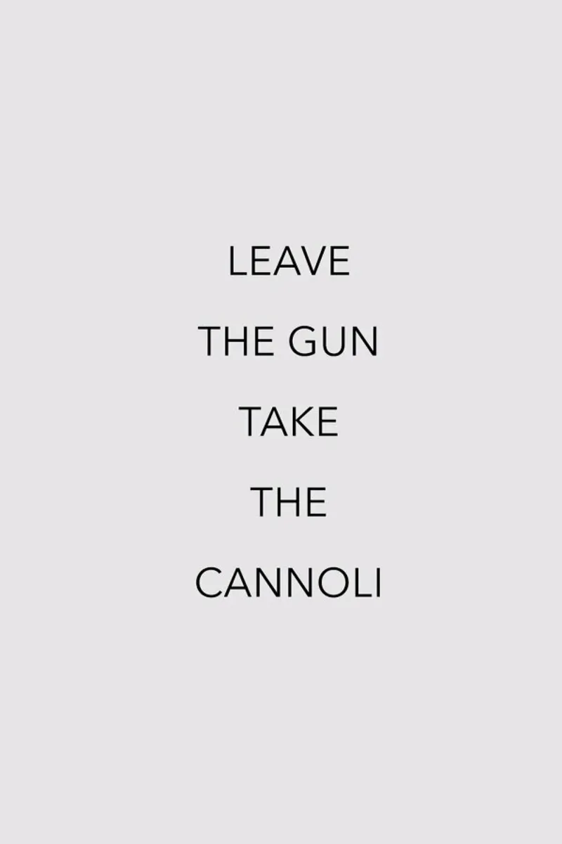 Leave the Gun pellicola backlit da Studio One