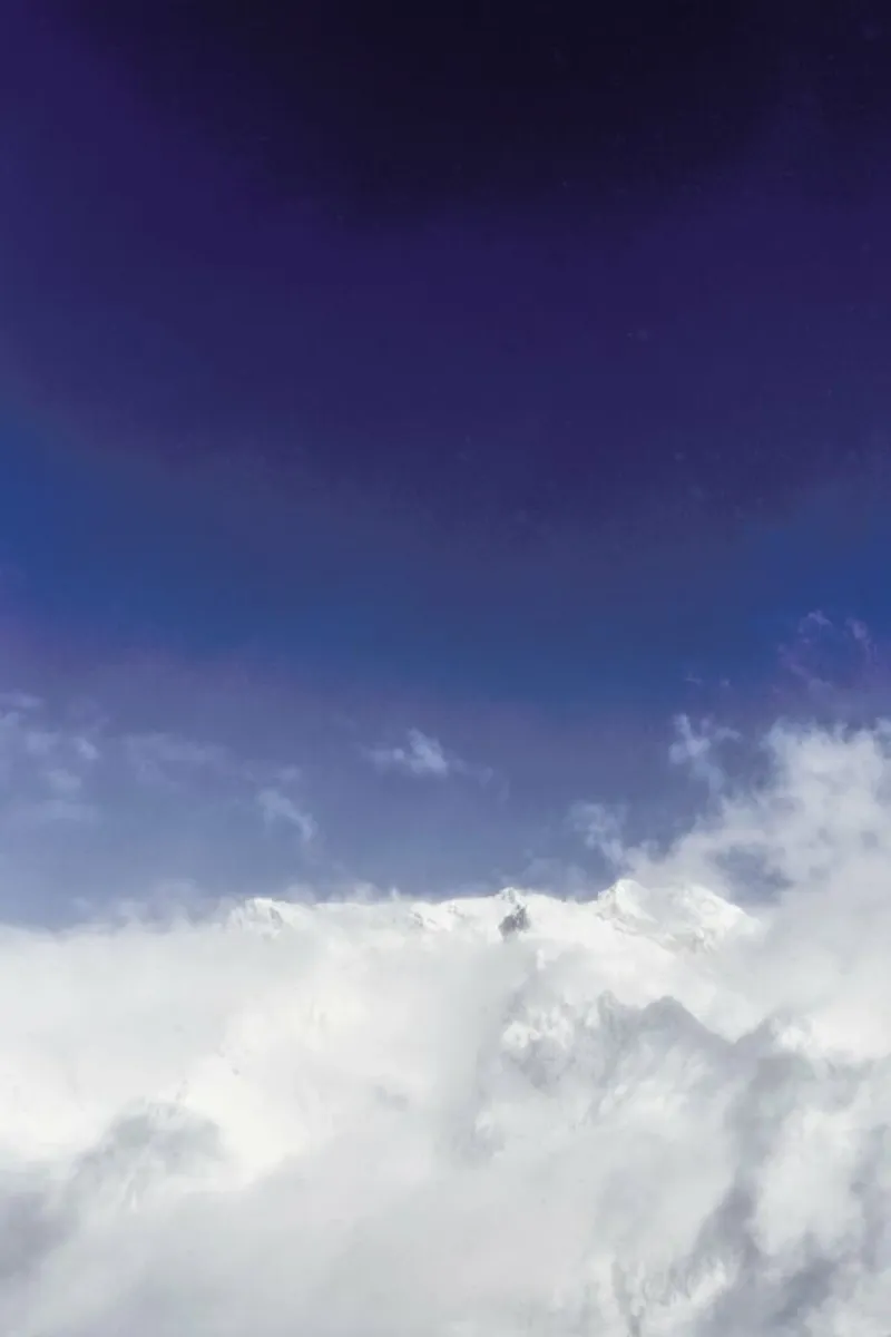 Above the Clouds alluminio dibond da Nur Mut