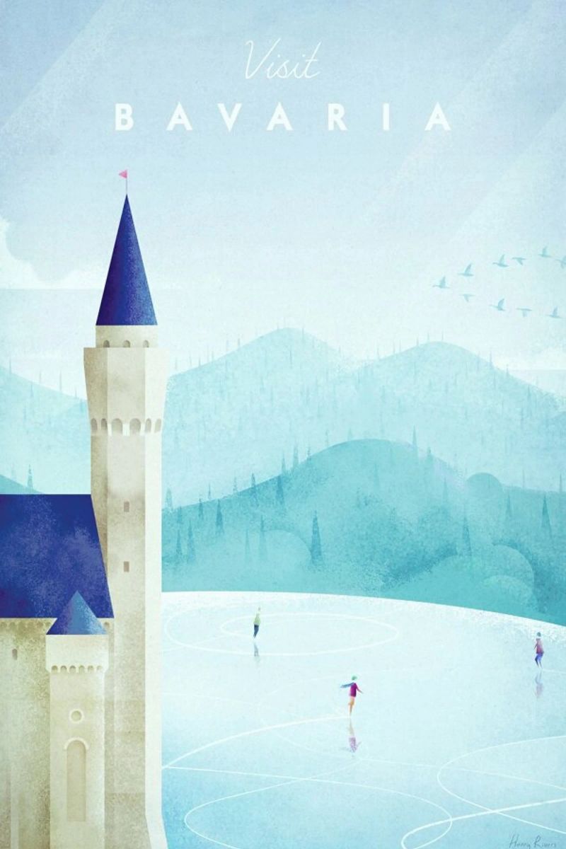 Bavaria Poster von Henry Rivers