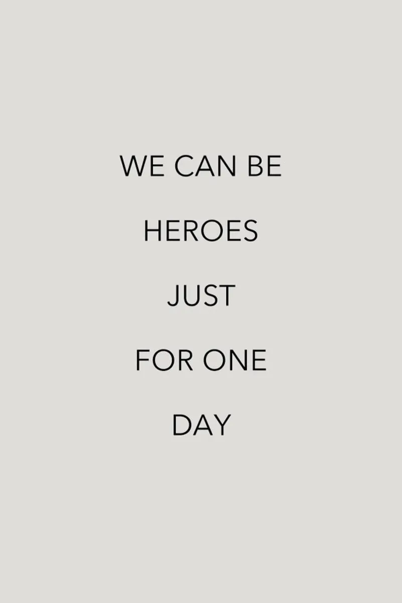 We Can Be Heroes pellicola backlit da Studio One