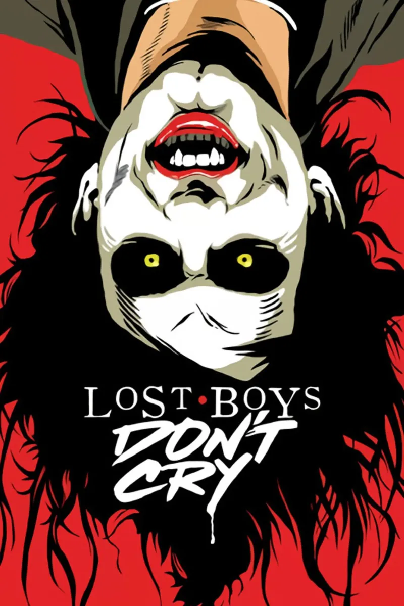 The Cure - Lost Boy Dont Cry canvas with Floater frame by avissta