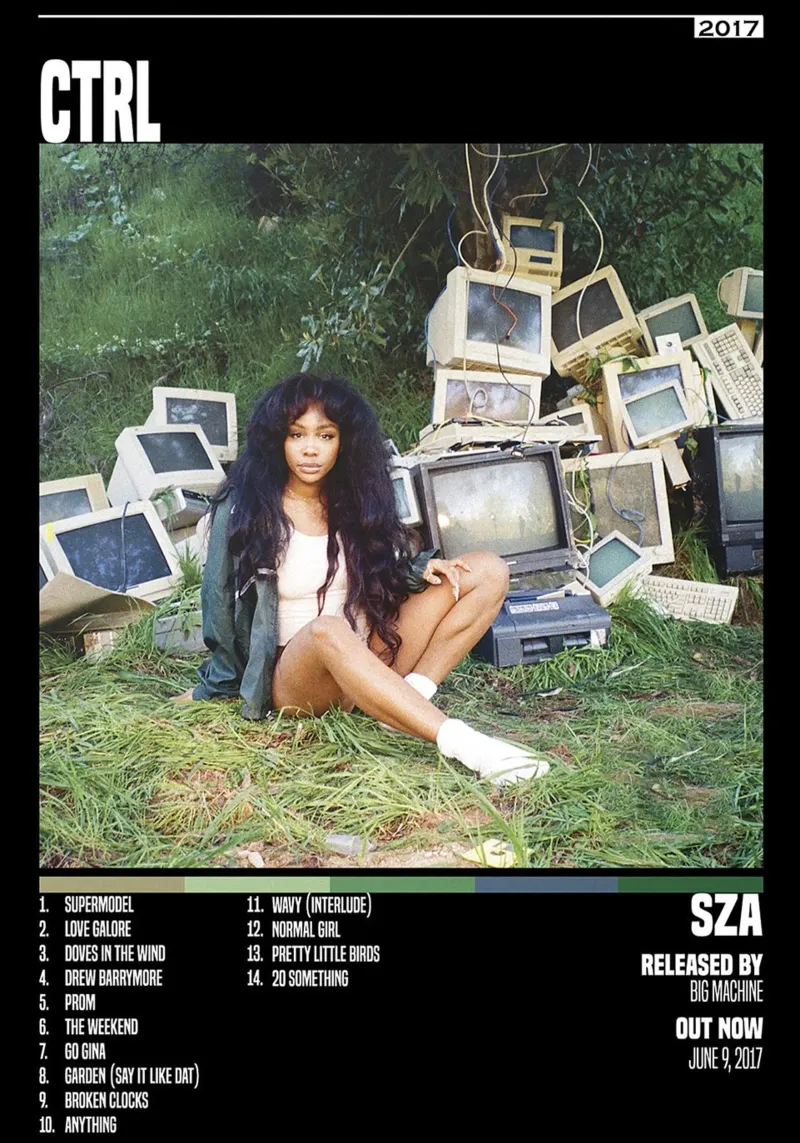SZA - CTRL carta hahnemühle da avissta