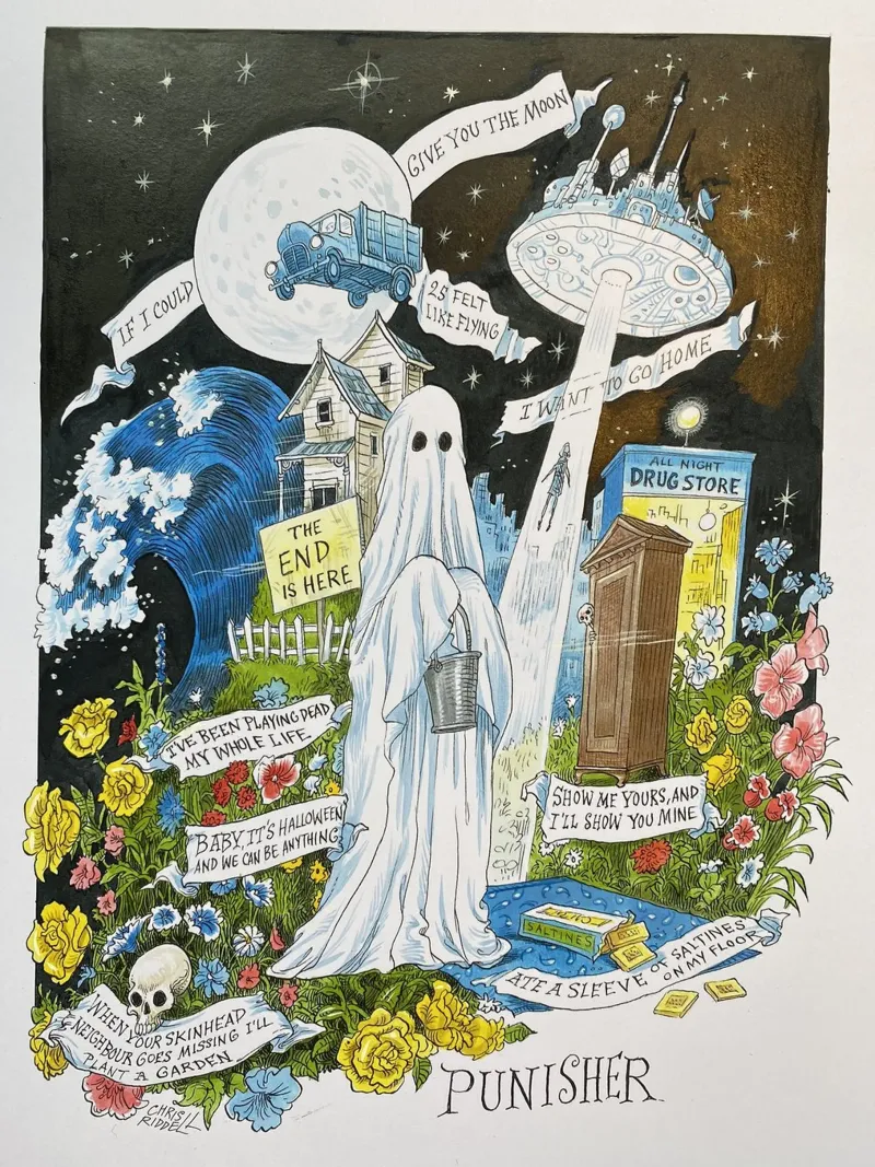 Phoebe Bridgers poster da avissta