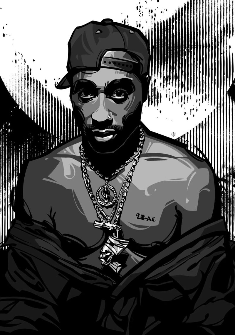 Tupac II poster by nabakumov
