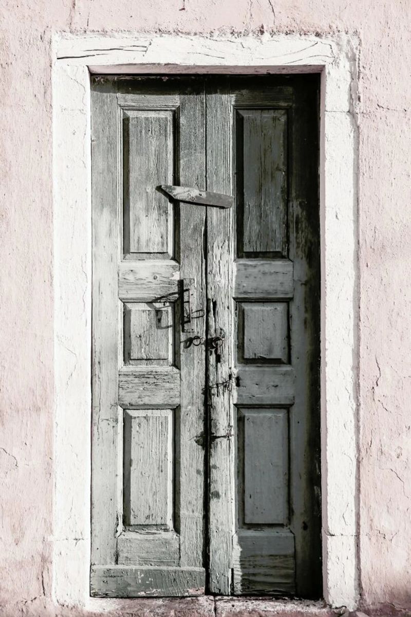 Door to Assos Poster von Shot By Clint