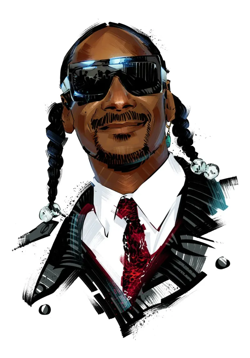 Snoop Doog pellicola backlit da nabakumov