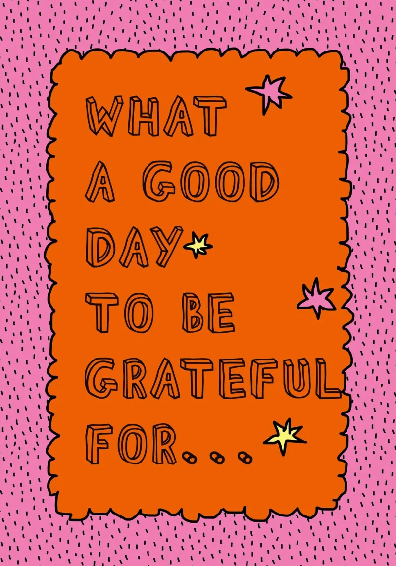 What a good day to be grateful carta hahnemühle da thesoulhugclub