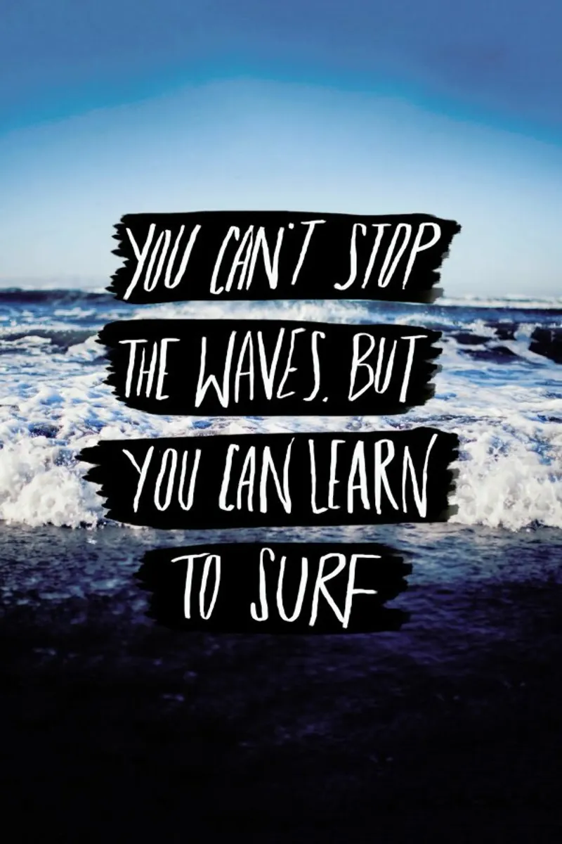 Learn to Surf pellicola backlit da Leah Flores