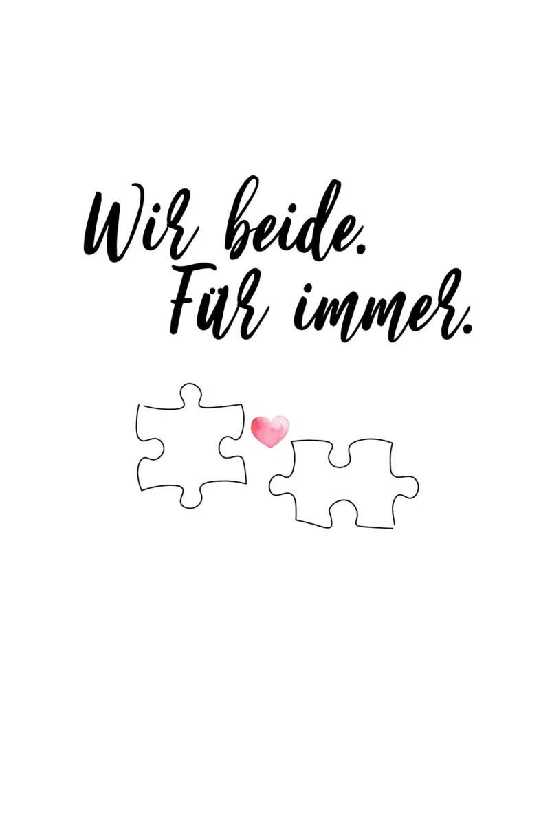 Wir beide für immer pellicola backlit da artbox44