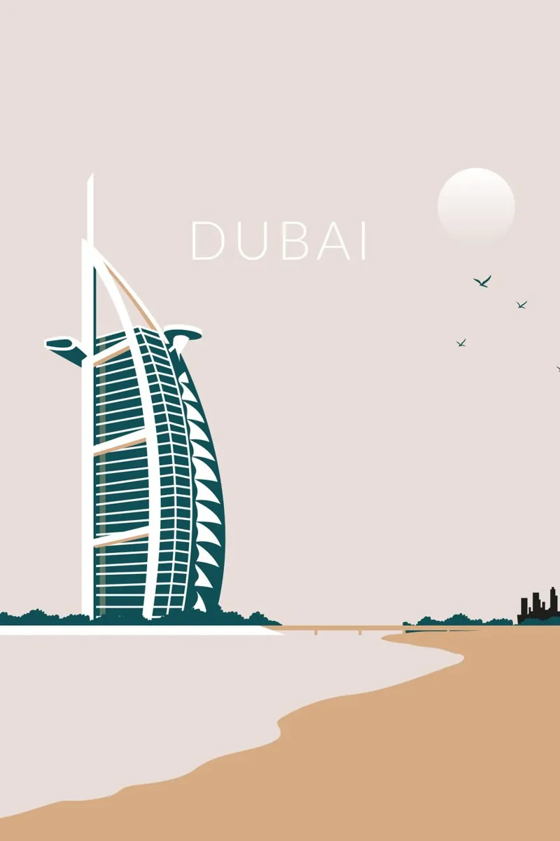 Dubai pellicola backlit da studiopicaprints