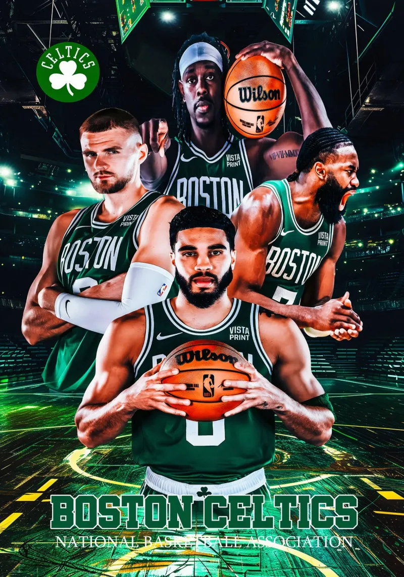 Boston Celtics pellicola backlit da tenten