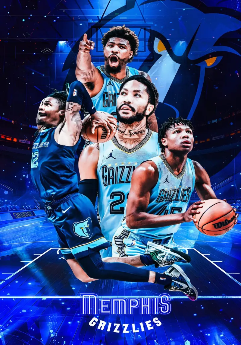 Memphis Grizzlies canvas by tenten