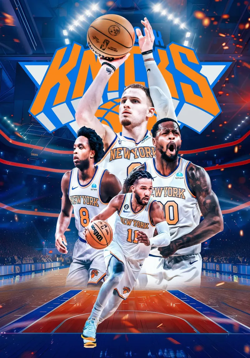 New York Knicks pellicola backlit da tenten