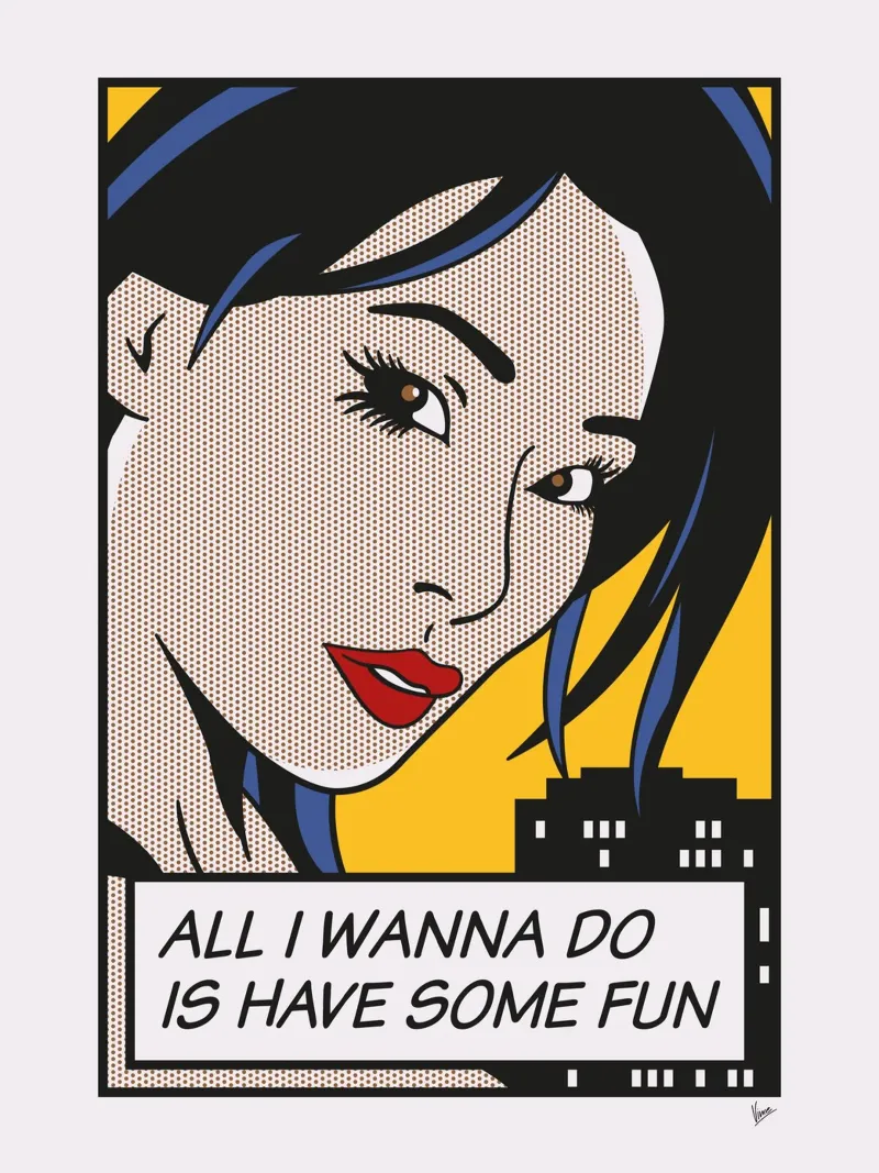 No010 Asa-akira-TGND poster with plastic frame by Girl Next Door Fantasy Dramas