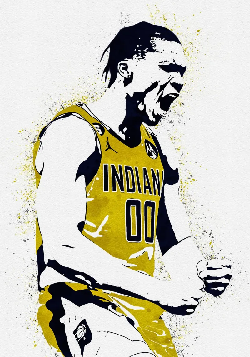 Bennedict Mathurin Indiana Pacers pellicola backlit da tenten