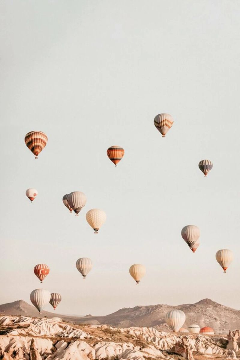 Hot Air Balloons Poster von EyeEm Mobile GmbH