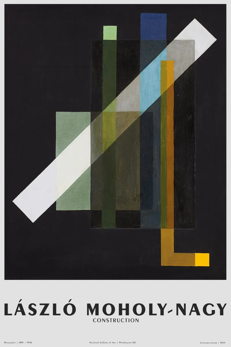 Laszlo Nagy Maholy - Construcción 01 metacrilato de Old Masters