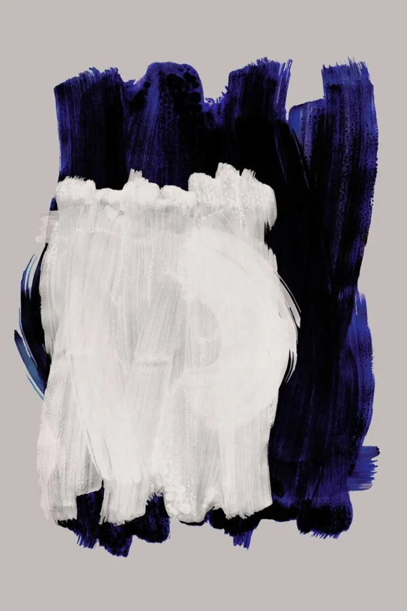 Abstract Brush Strokes 14 plexiglass da Mareike Böhmer