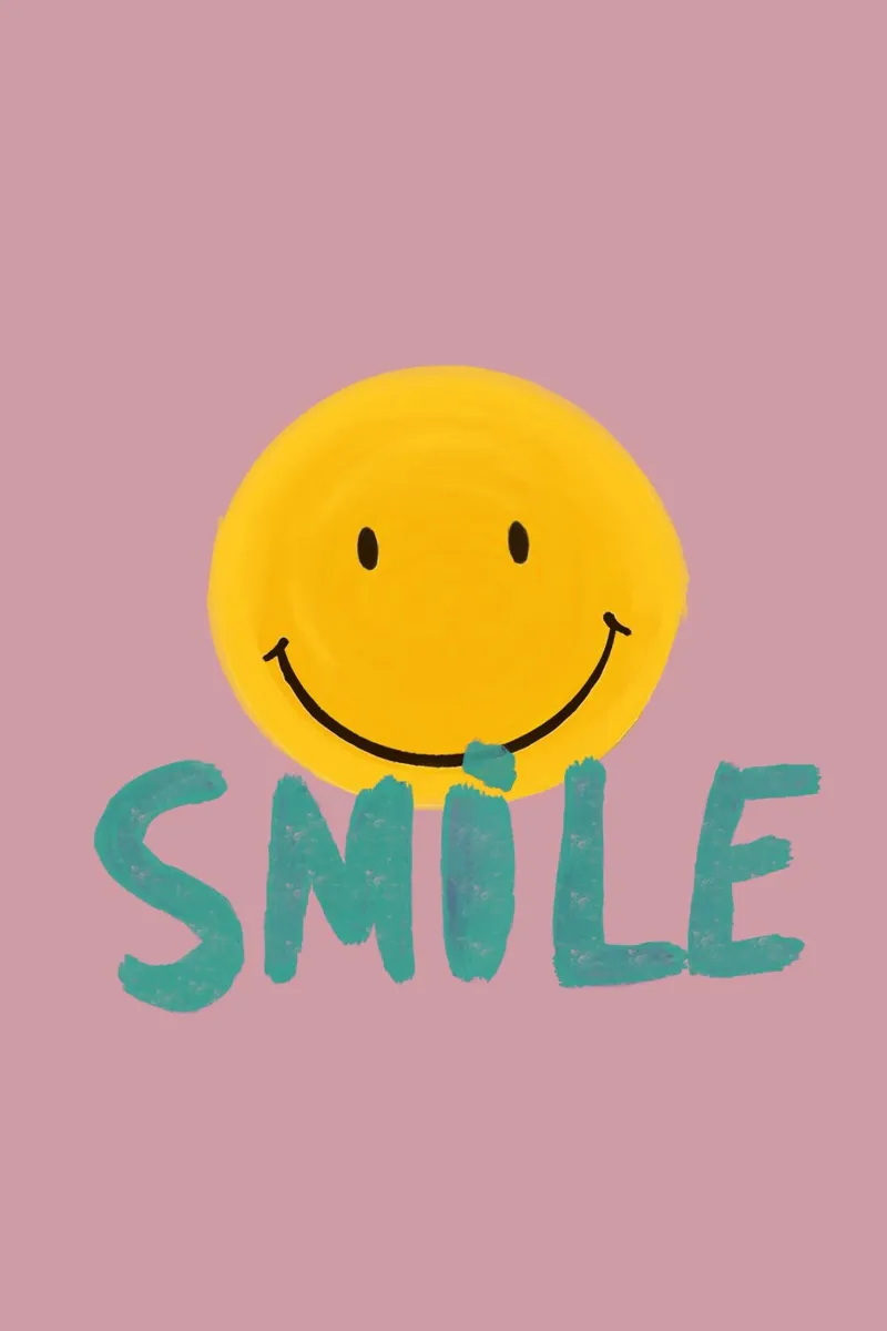Painted Positivity – Smile & Shine pellicola backlit da Studio Mooodz