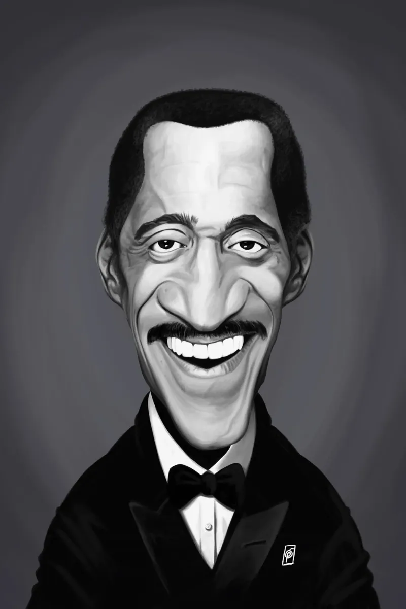 Sammy Davis pellicola backlit da Rob Art | Illustration