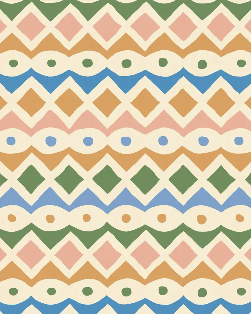 Modello semplice tagliato a mano #3 poster da Alisa Galitsyna