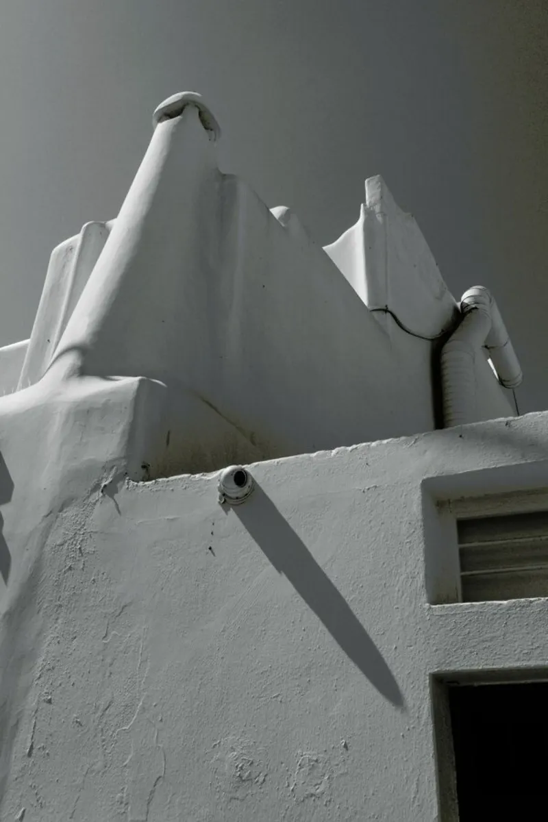 Greek Corners tela con Cornice a cassetta da Sebastian Hilgetag