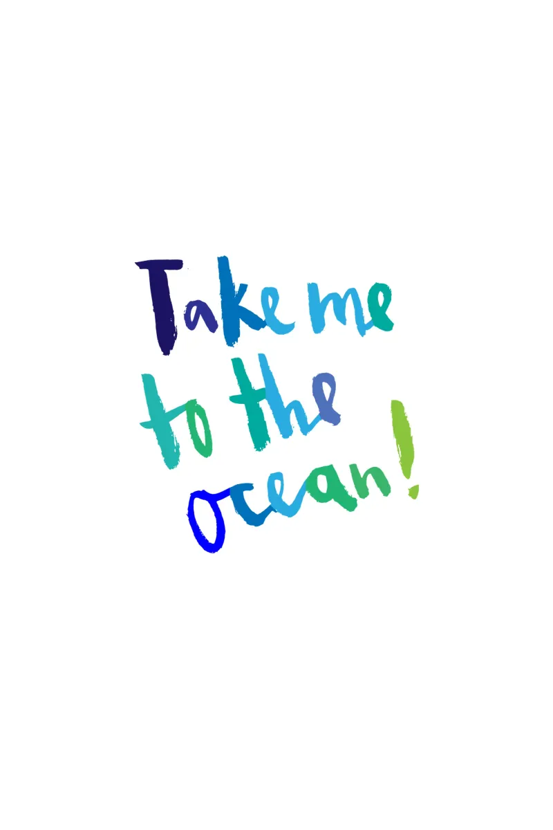 Ocean pellicola backlit da Brushmeetspaper
