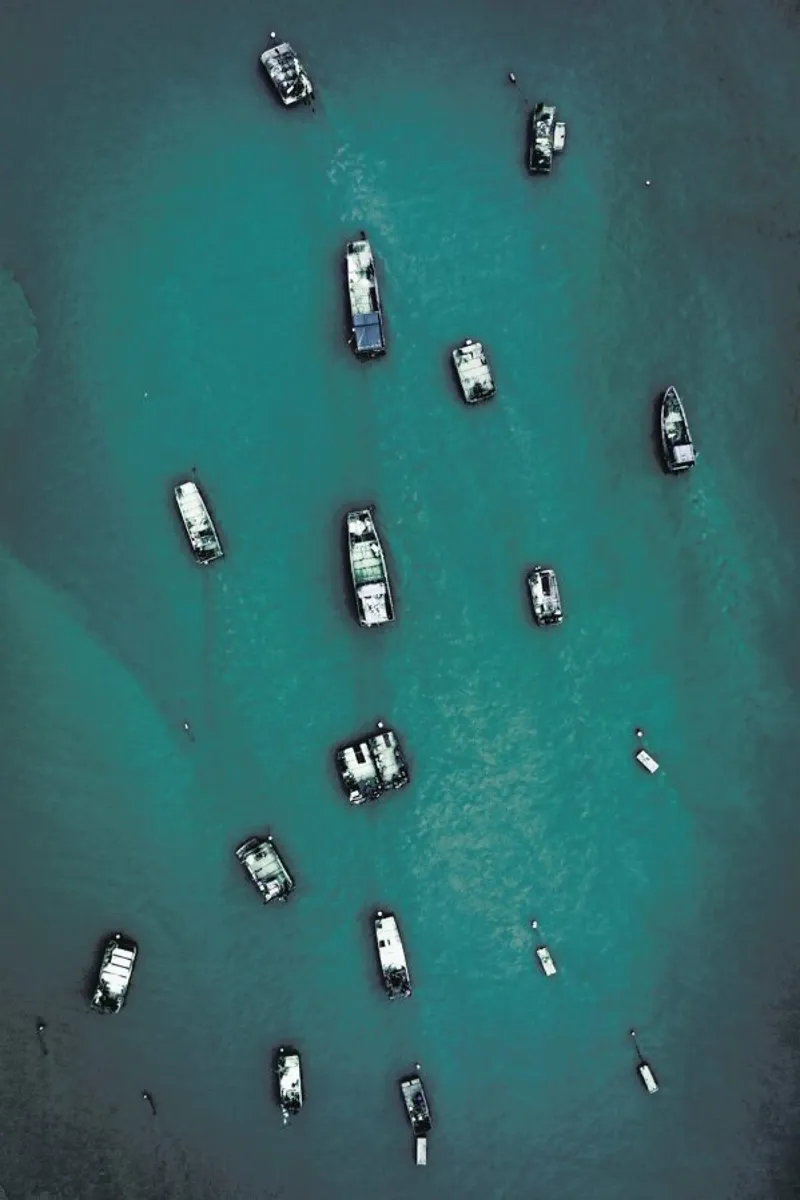 Raft Caravan pellicola backlit da Airpixels