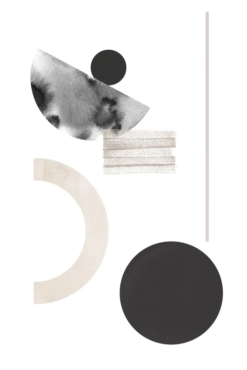 Abstract Black carta hahnemühle da KRUTH DESIGN
