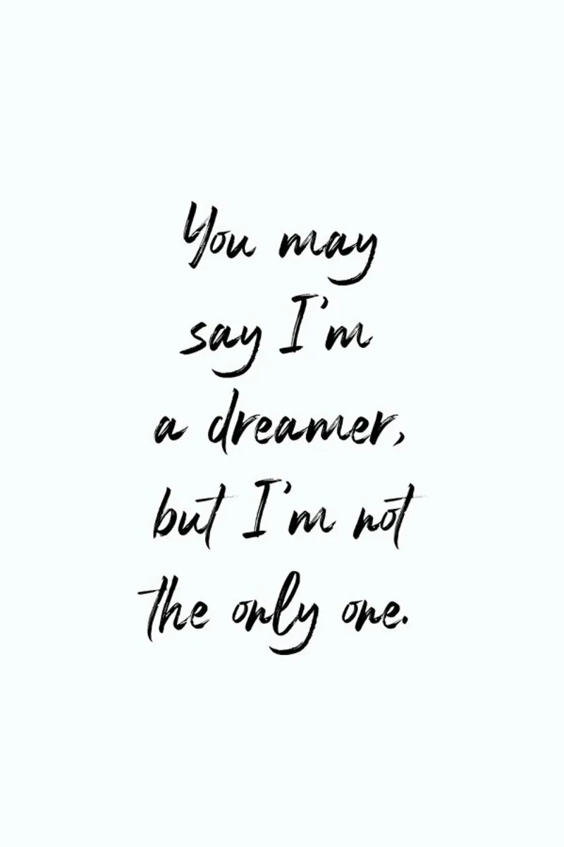 A Dreamer carta hahnemühle da typed
