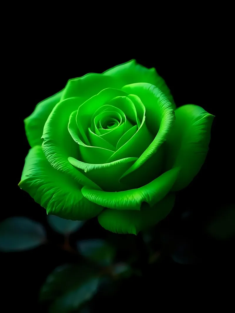Rosa_verde_03 pellicola backlit da Farb- und Blütenzauber by LK