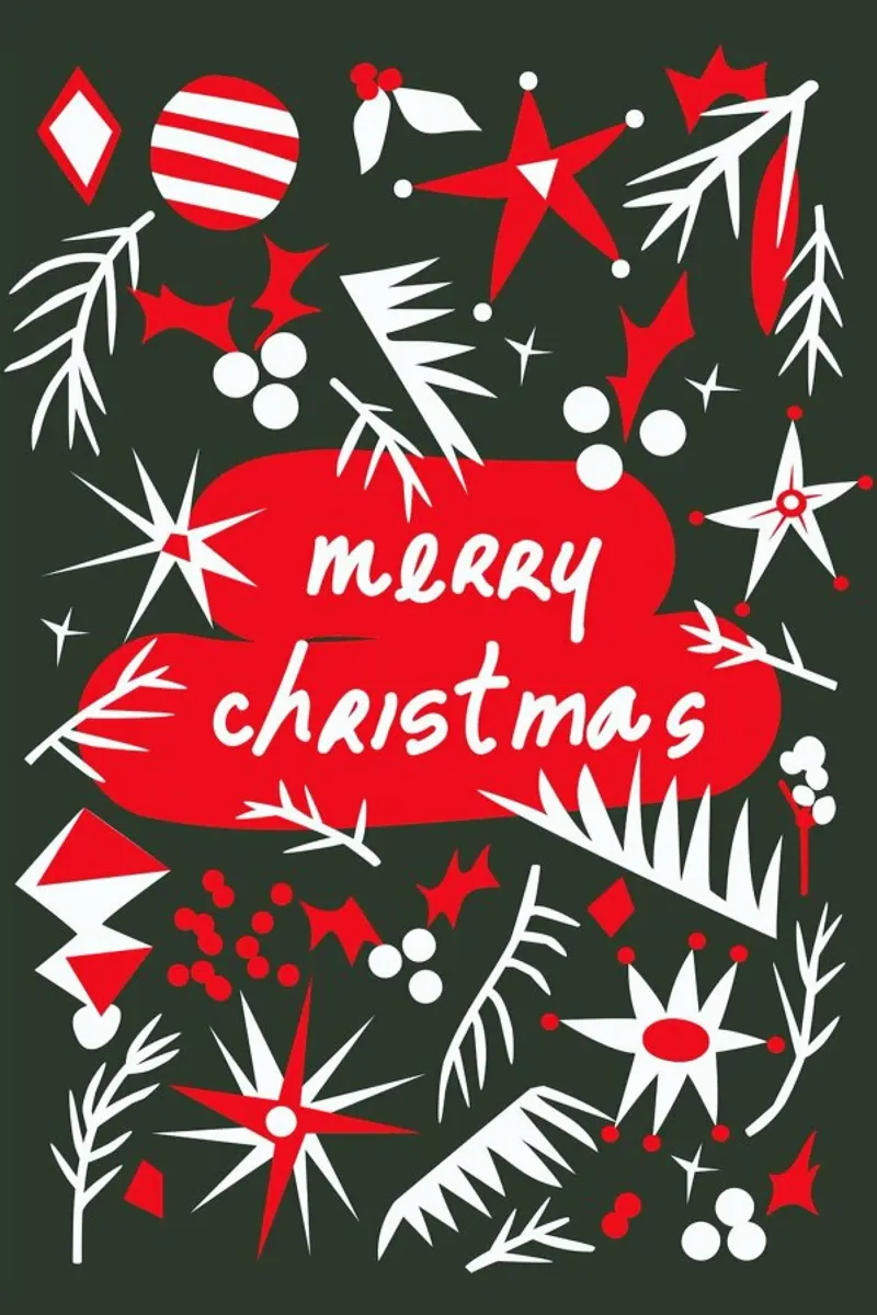 Merry Christmas Hahnemühle von Mariery Young