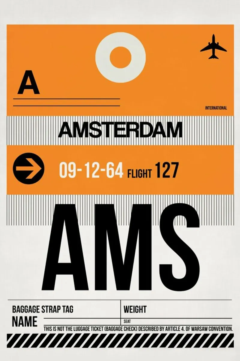 AMS-Amsterdam pellicola backlit da Naxart