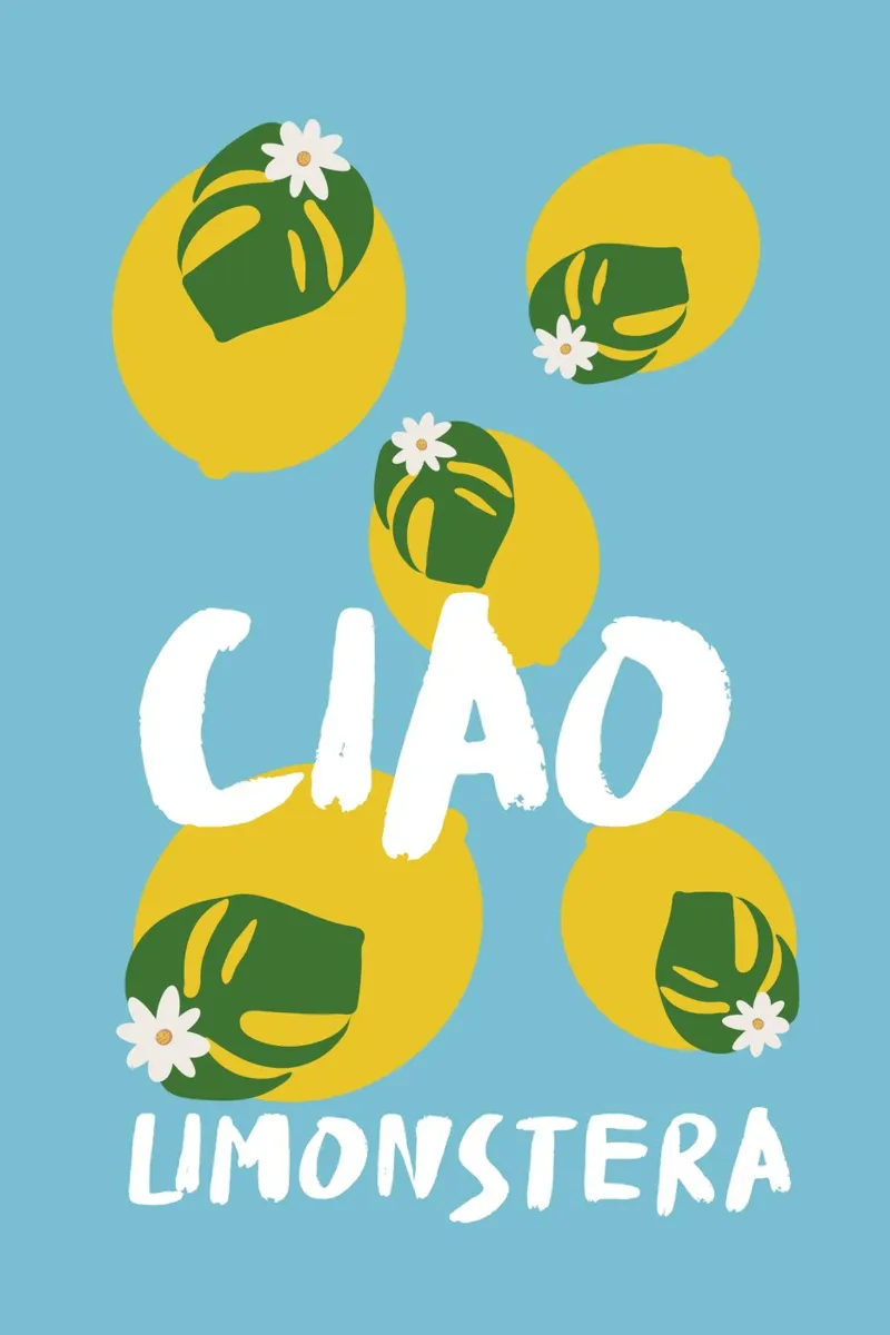 Ciao Limonstera pellicola backlit da pierosvisuals