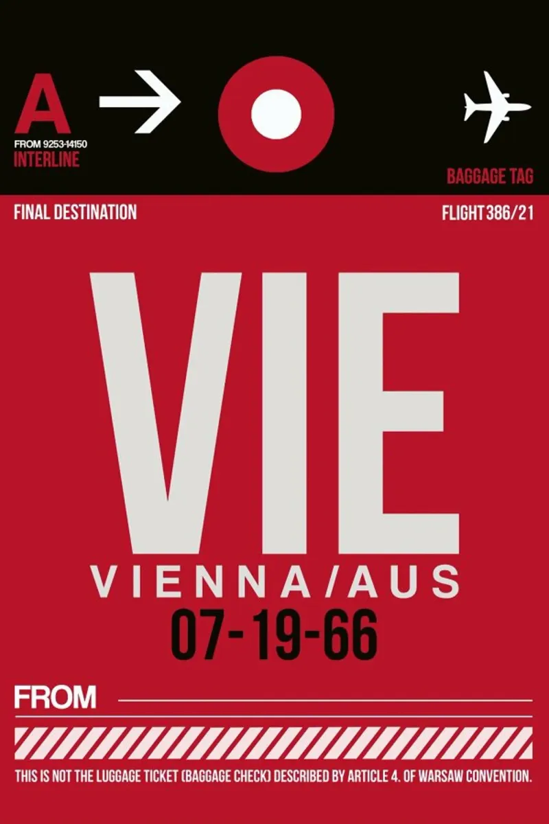 VIE-Wien pellicola backlit da Naxart