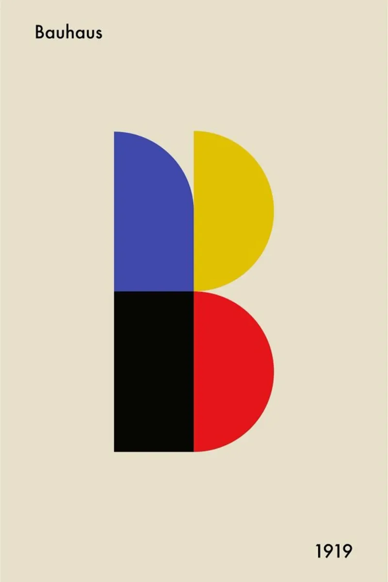 B for Bauhaus hahnemühle by Studio One