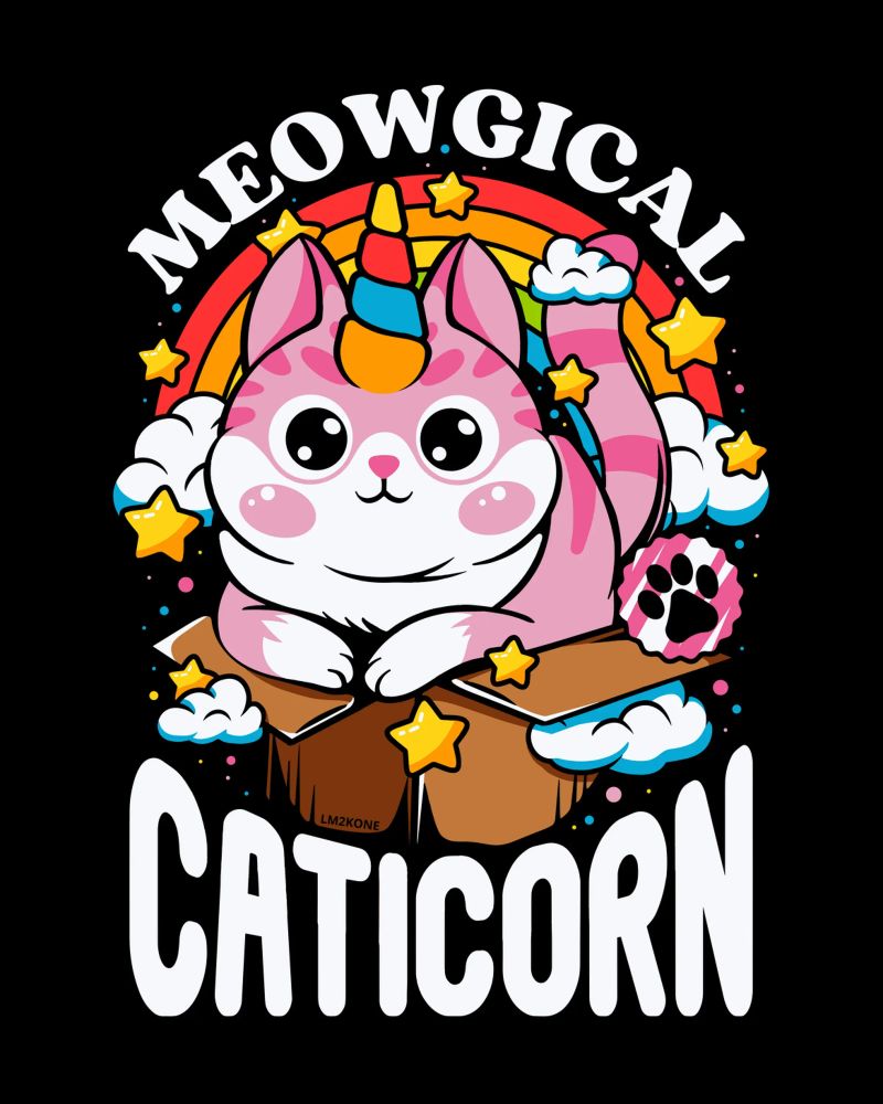 Meowgical Caticorn plexiglass da LM2KONE