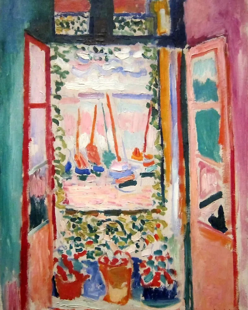 La finestra - Henri Matisse plexiglass da Perdana shop