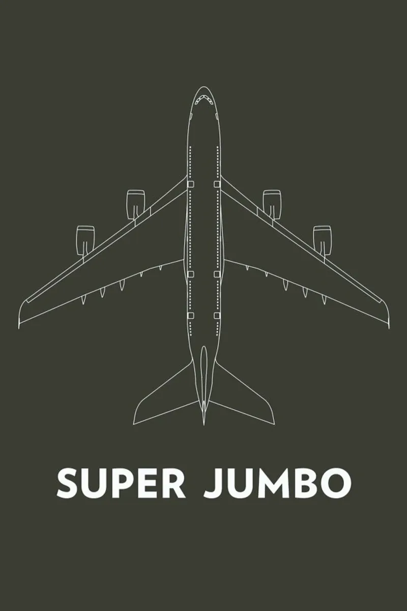 Super Jumbo Airbus A380 pellicola backlit da Marc Schulthess