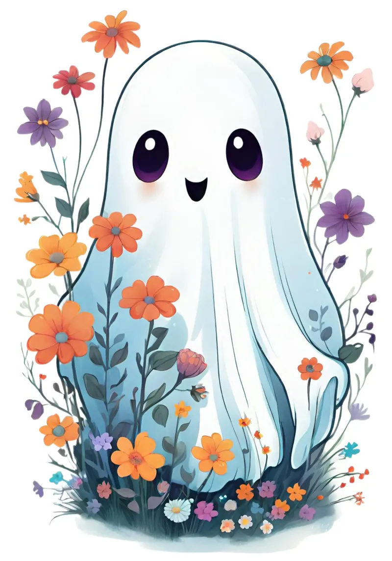 Blossom Boo 🌸👻 alluminio dibond da Eni Brandon