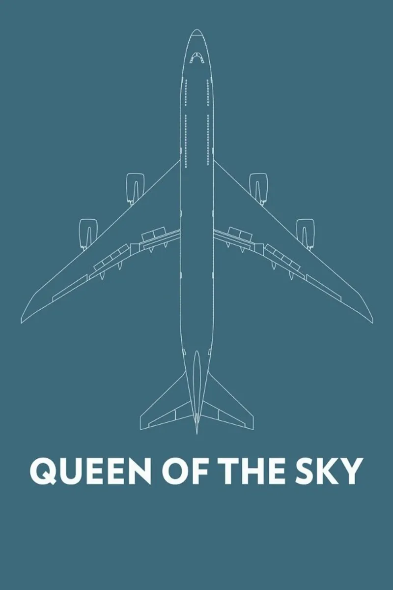 Queen of the Sky Boeing 747 pellicola backlit da Marc Schulthess
