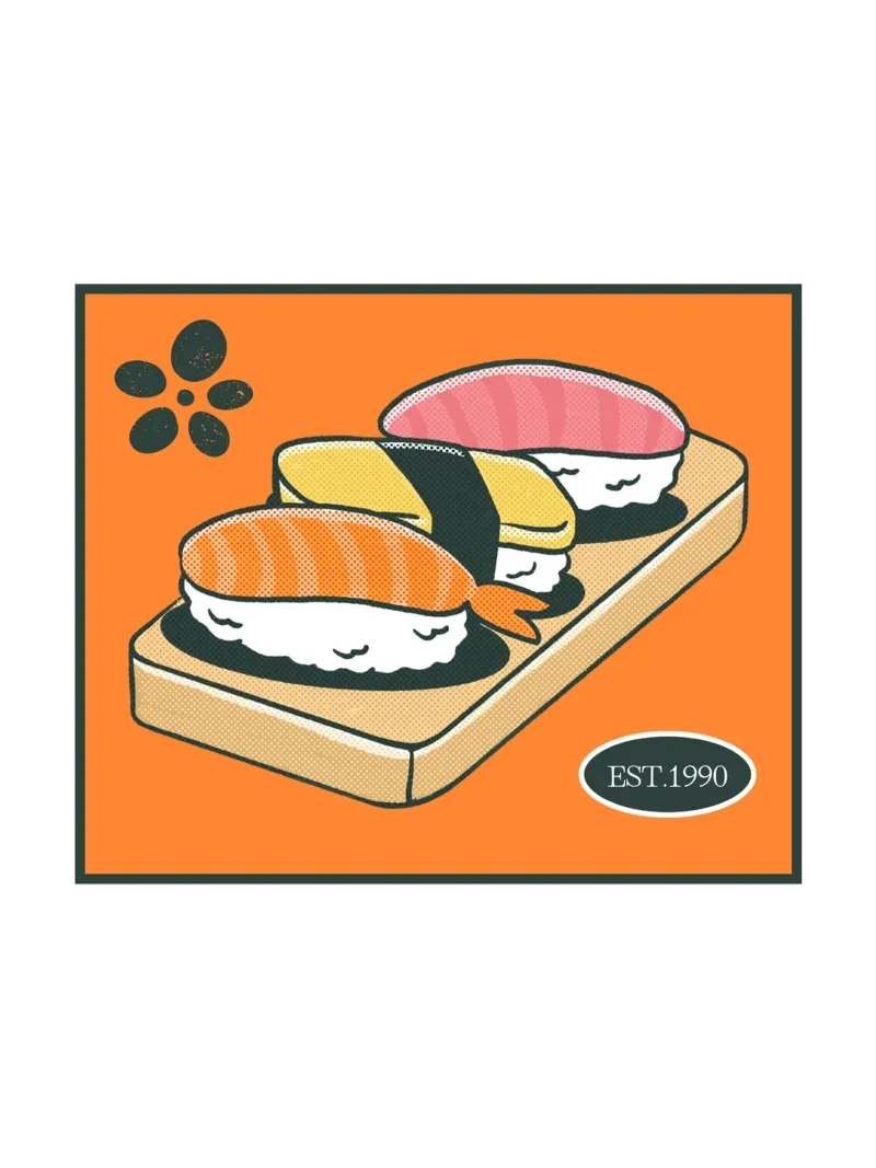 Sushi Life pellicola backlit da Dreamer10