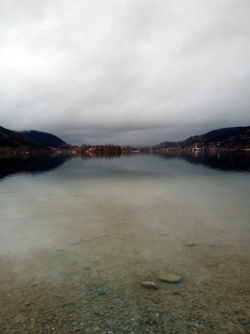 Schliersee poster con telaio in plastica da Kreativernetzt