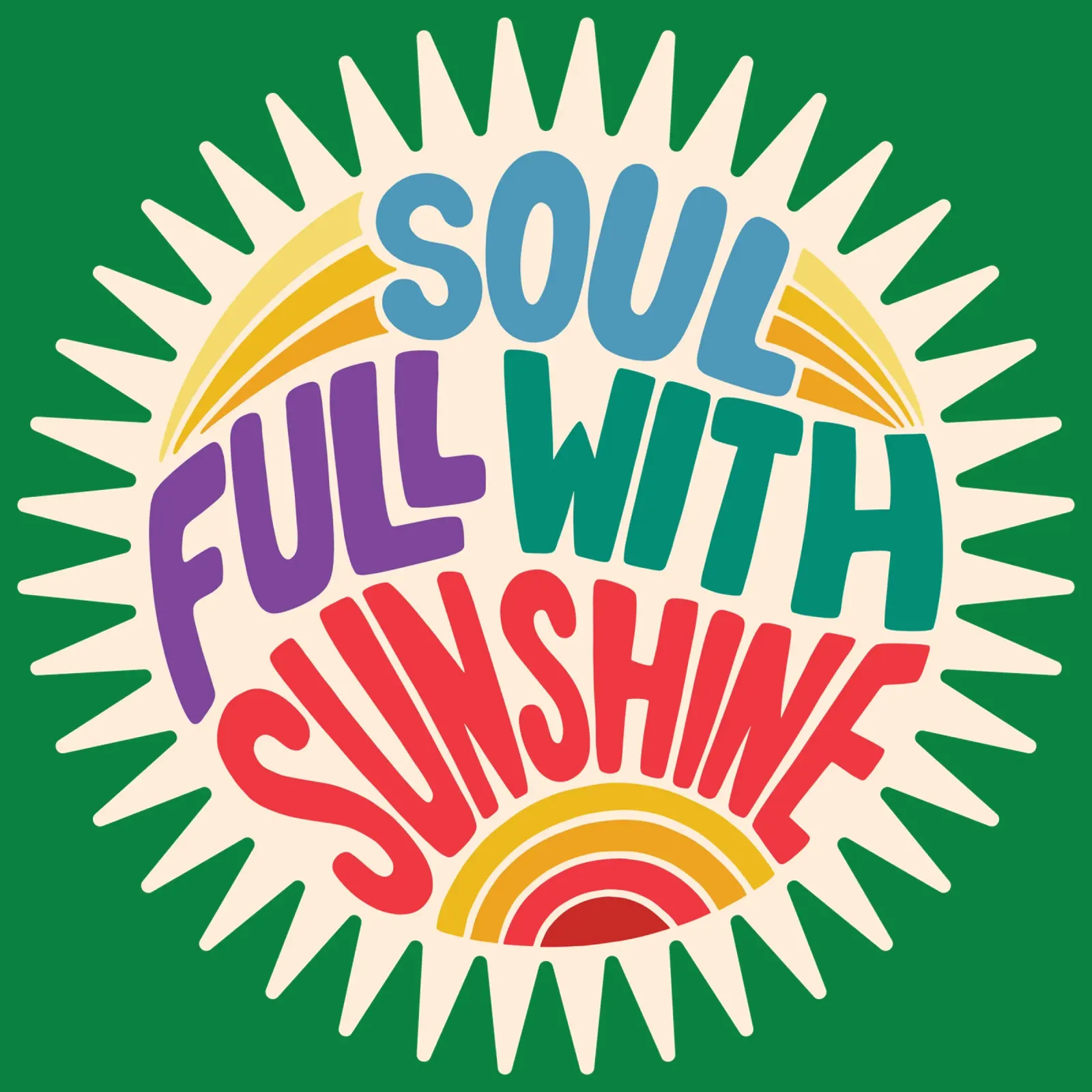 Soul Full With Sunshine alu-dibond by easternspringco