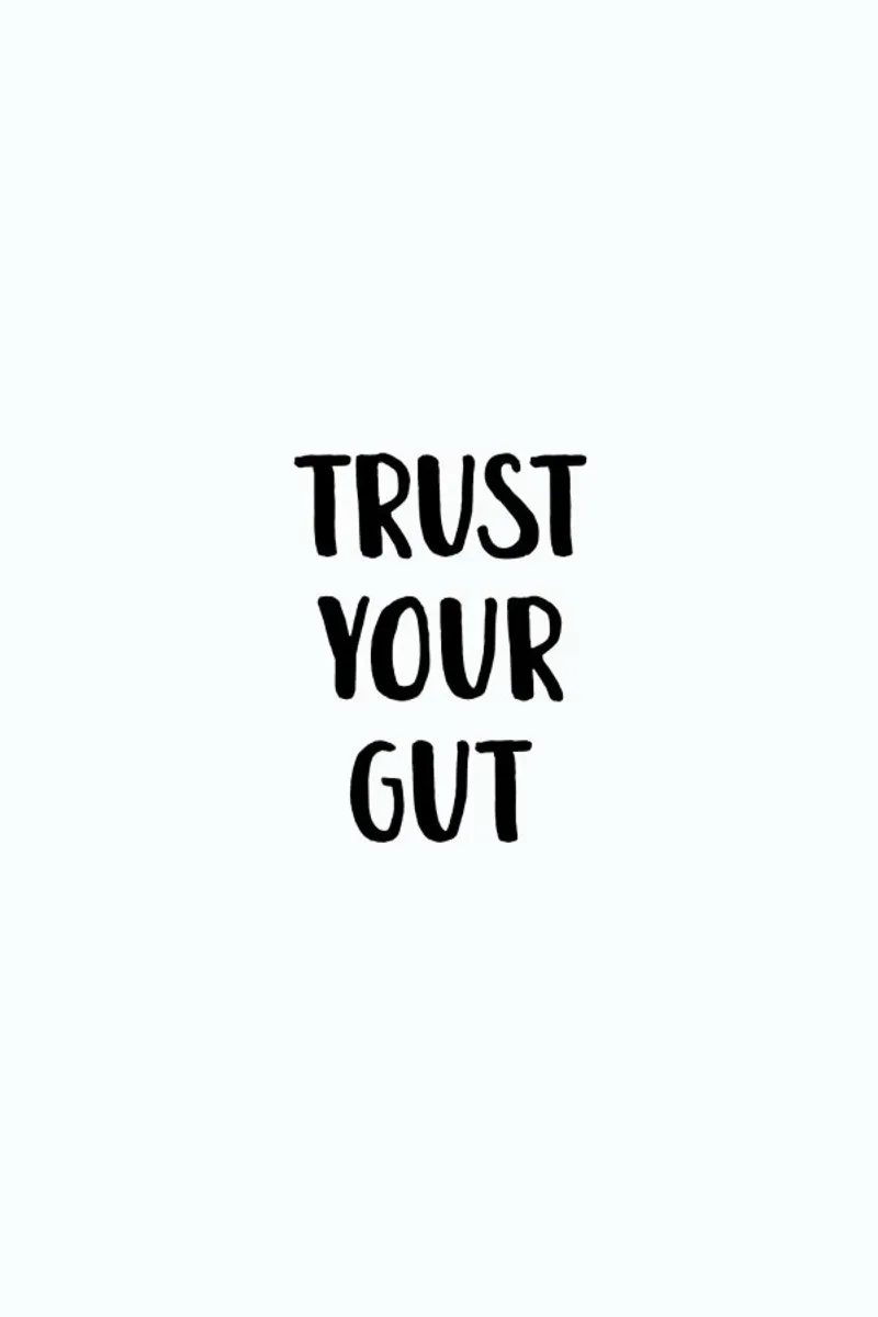 Trust Your Gut alluminio dibond da daylight design studio