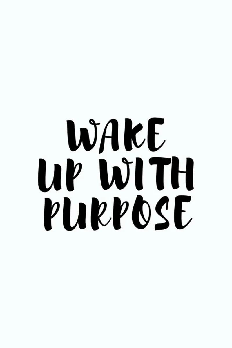 Wake Up plexiglass da typed