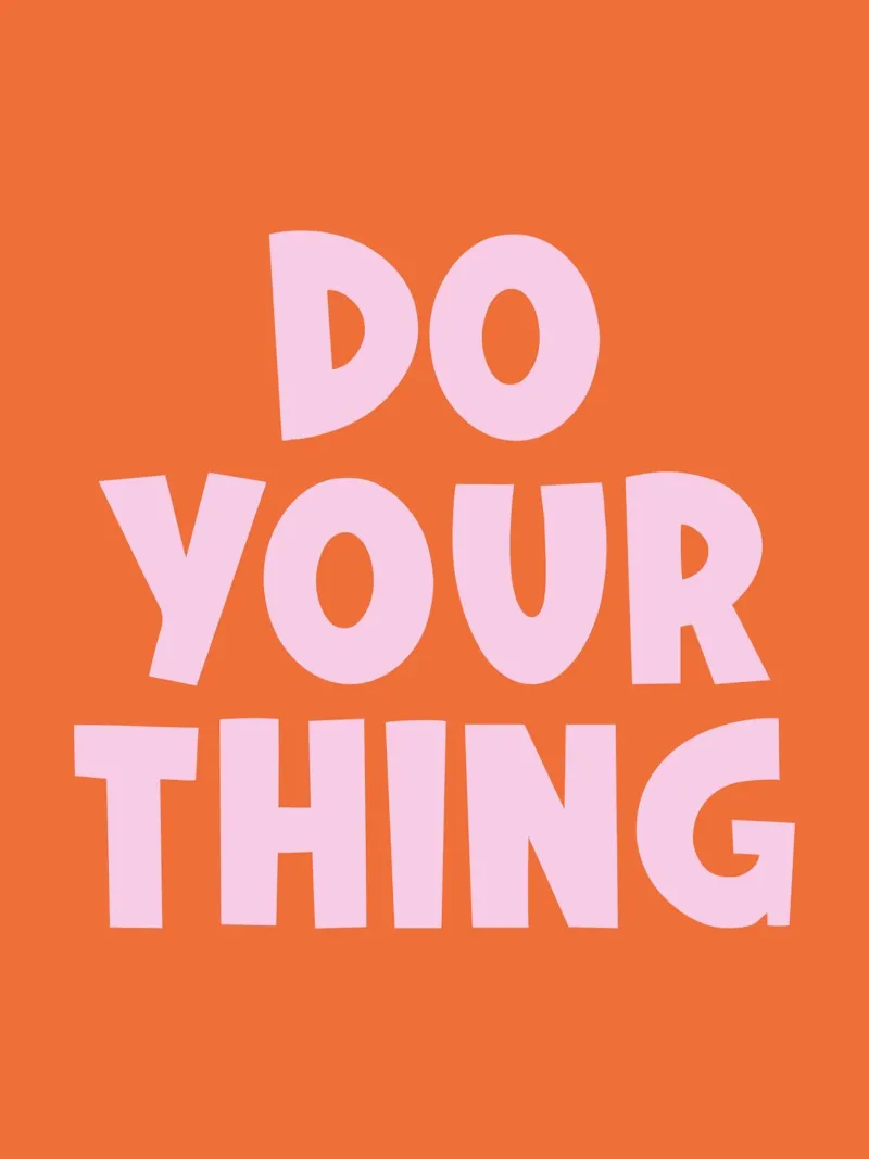 Citazione di Do Your Thing pellicola backlit da Paigaam Studio