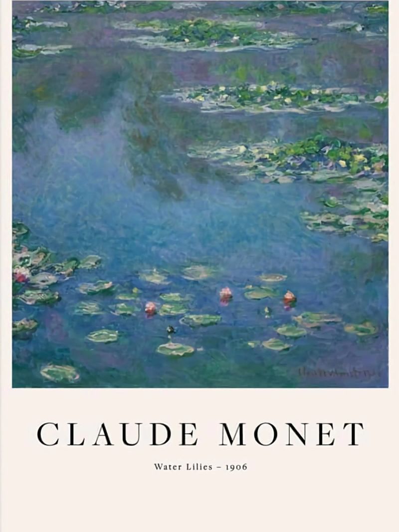 Claude Monet - Seerosen Poster von Perdana shop