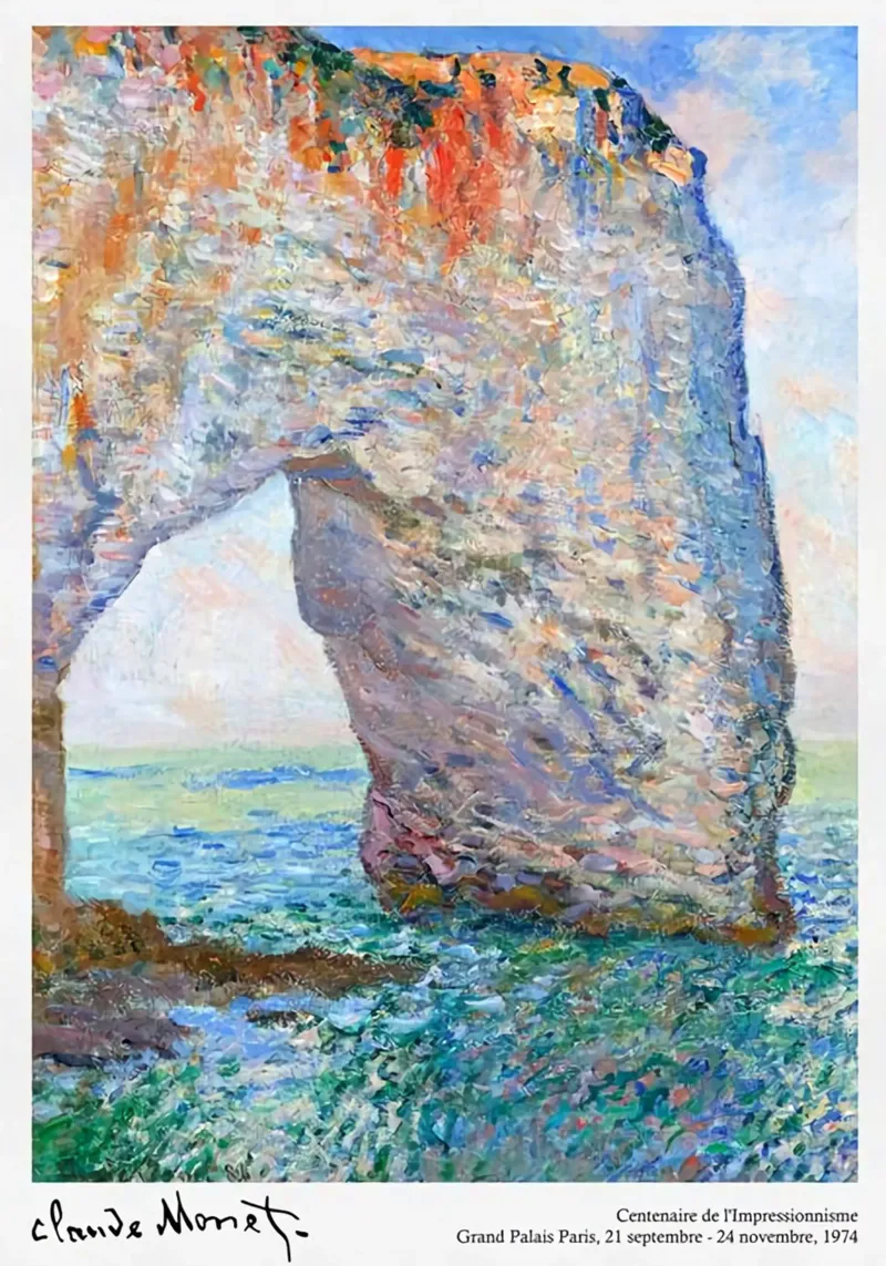 Rocce della spiaggia - Monet pellicola backlit da Perdana shop