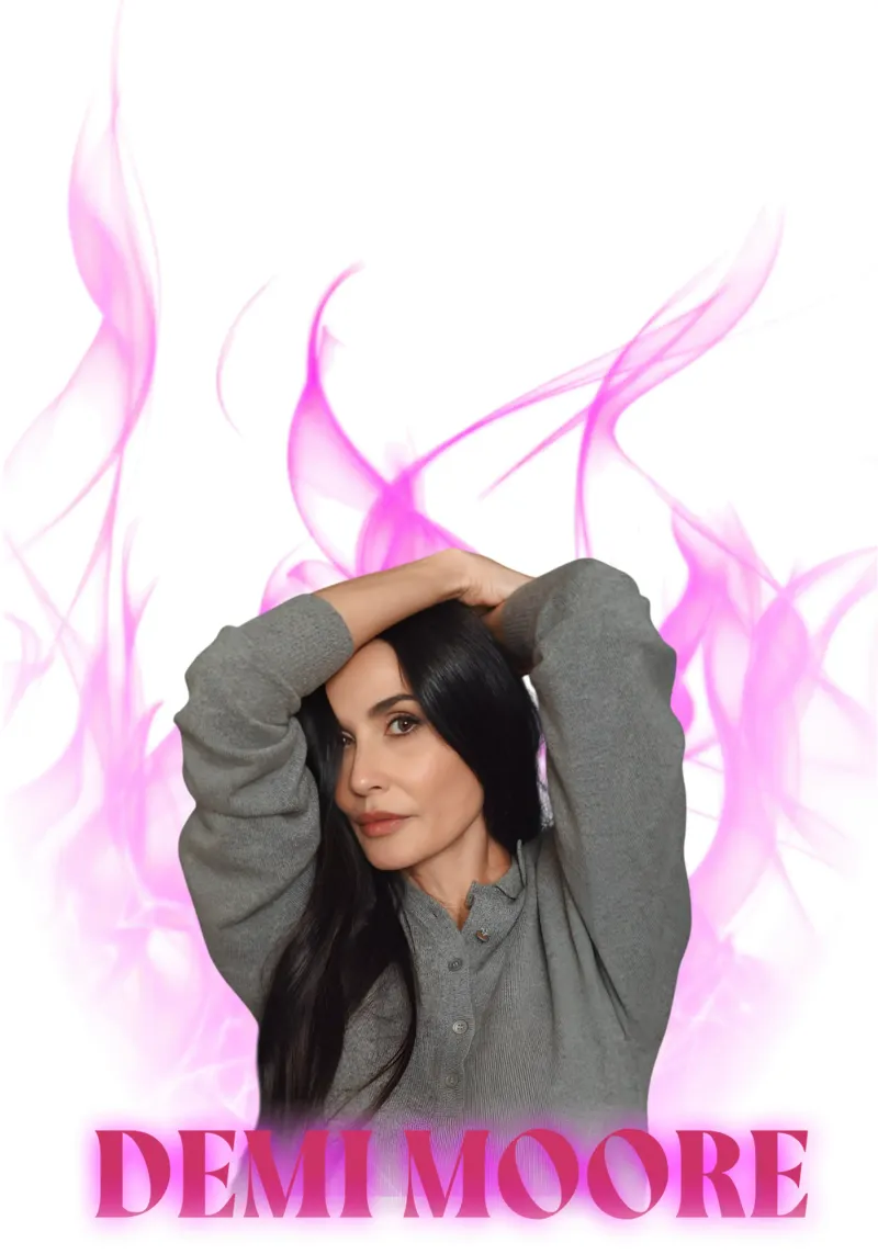 Demi Moore - Actress Hahnemühle von Aiden Hermisto
